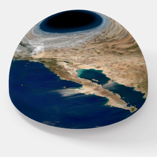 Baja California And The Pacific Coast Of Mexico Paperweight