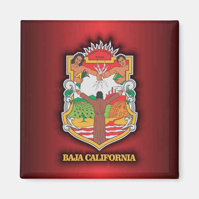 Baja California Magnet (Front)