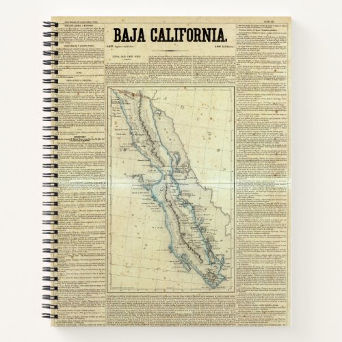 Baja California Mexico Notebook