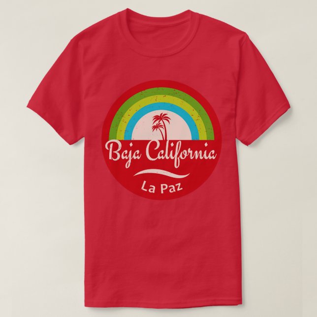Baja California Mexico T-Shirt (Design Front)