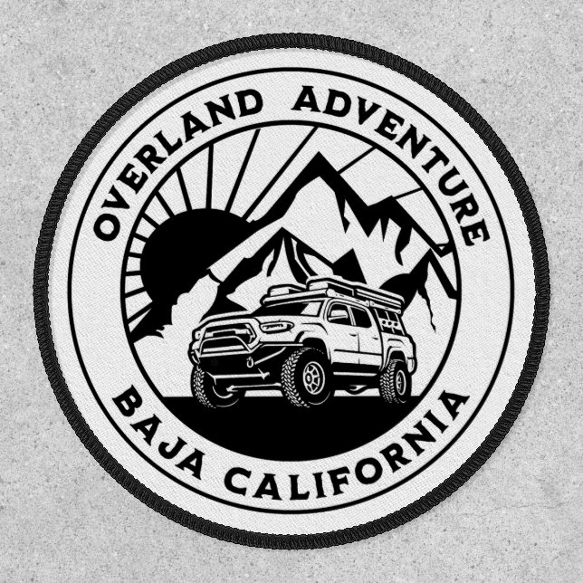 Baja California Overland Truck Patch (Front)