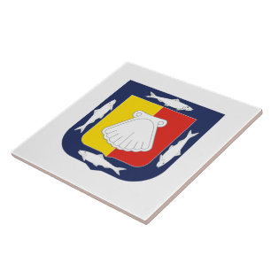 Baja California Sur coat of arms Ceramic Tile