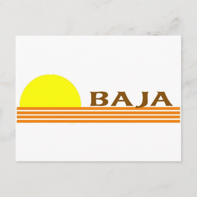Baja Postcard (Front)