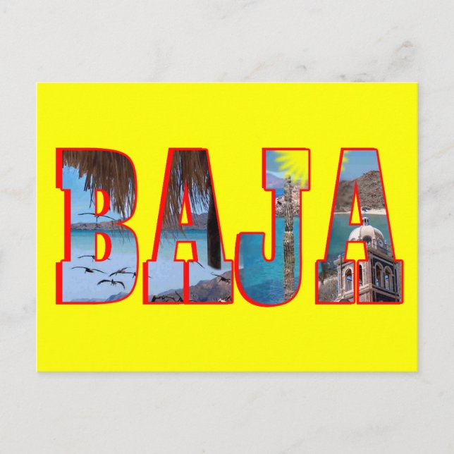 Baja postcard (Front)