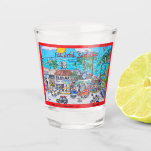 Baja Surf Shop and taco stand Shot Glass