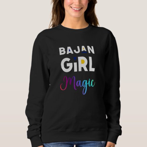 Bajan Girl Magic  Barbados Black Pride Barbadian Sweatshirt