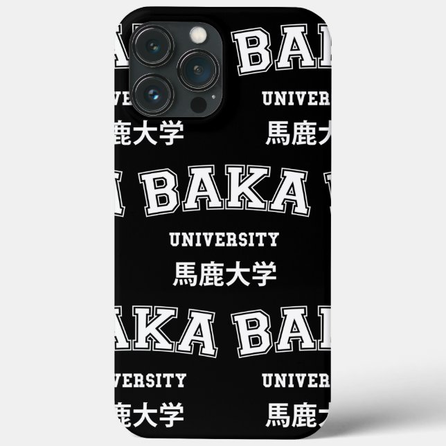 BAKA UNIVERSITY Case-Mate iPhone CASE (Back)
