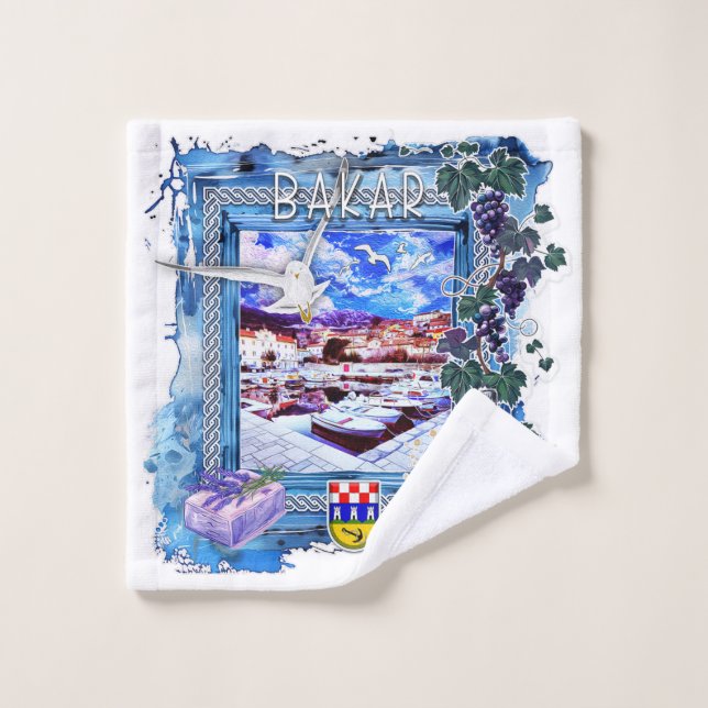 Bakar Bath Towel Set (Wash Cloth)