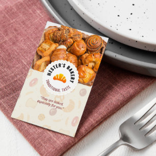 Bake Bakery Business   Traditional Taste Card