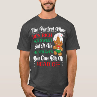 Bake Baking Christmas Gingerbread Man The Perfect T-Shirt