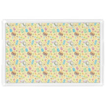 Bake Cake Rectangular Acrylic Tray