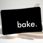 Bake Color Customizable Business Card at Zazzle