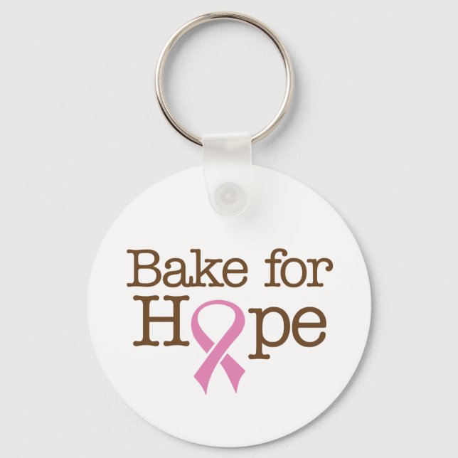 Bake for Hope keychain (Front)