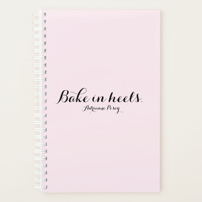 Bake In Heels Planner Small (Front)