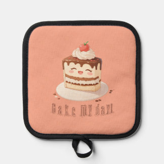 Bake my day! pot holder