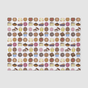 Bake Sale Cookie Cake Pie Donut Brownie Muffin Tissue Paper