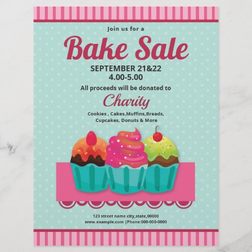 Bake Sale Flyer