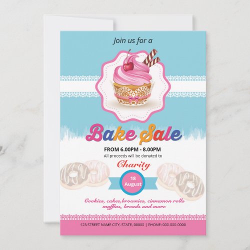 Bake Sale Flyer Template