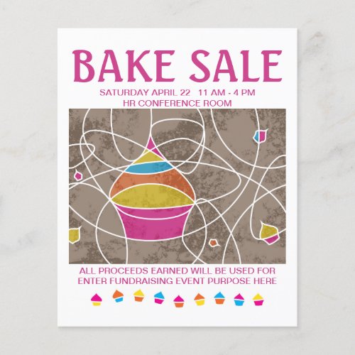 bake sale flyers