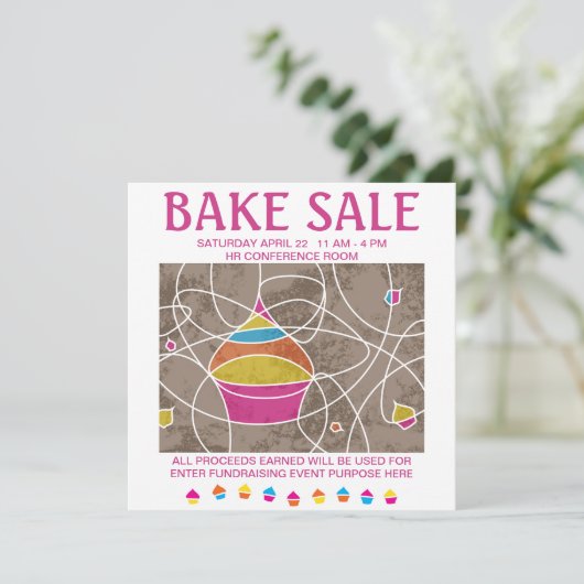bake sale flyers (Standing Front)