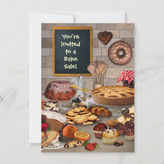 Bake Sale Invitation