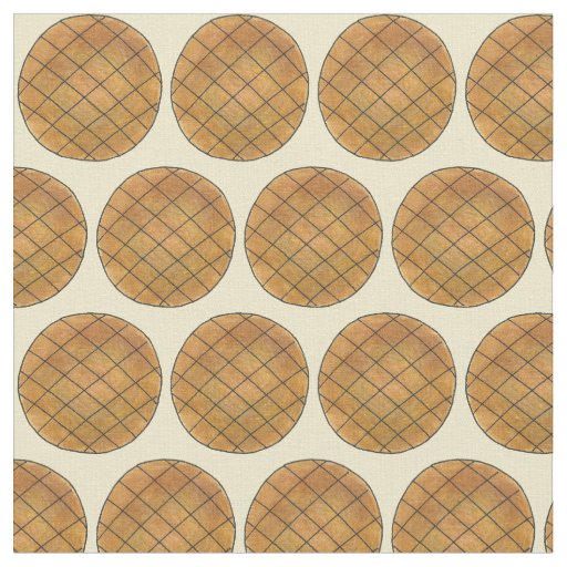 Bake Sale Peanut Butter Cookie Junk Food Baking Fabric