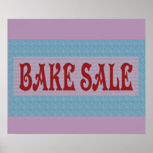 BAKE SALE POSTER BANNER