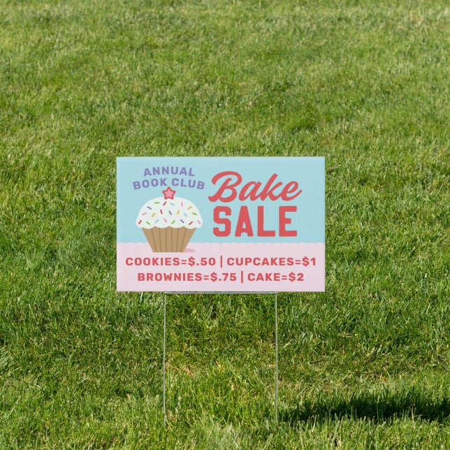 Bake Sale Sign (Insitu)