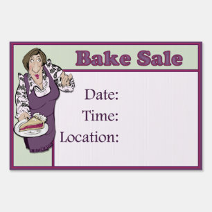 Bake Sale Sign