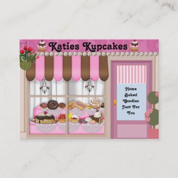 Bake Shop Style  Business Card by PersonalCustom at Zazzle