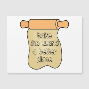 Bake the world a better place