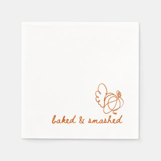 baked and smashed turkey napkins