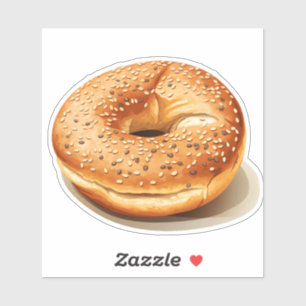 Baked Bagel Sticker