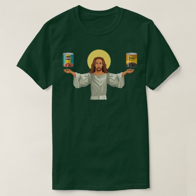 Baked Beans Canned Beans And Vegetarian Vegan  T-Shirt (Design Front)