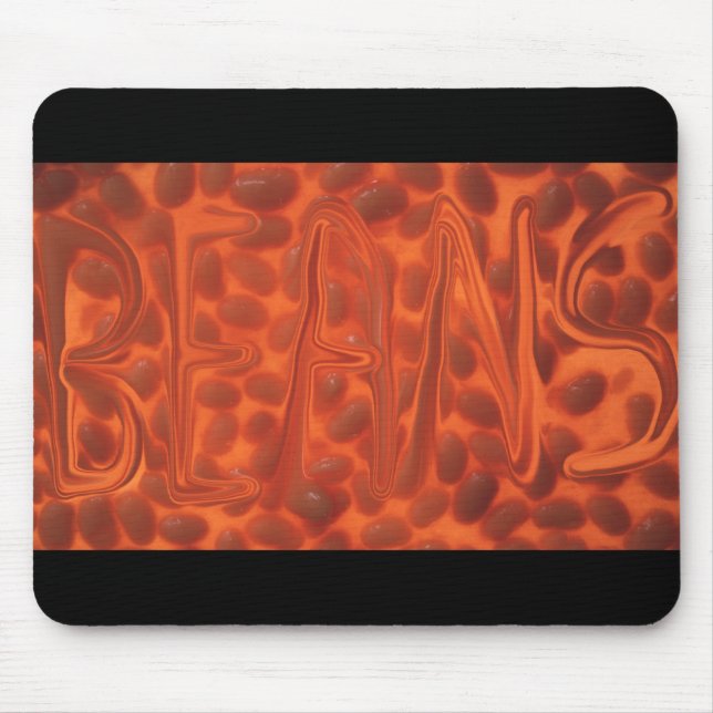 Baked beans mouse pad (Front)