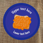 Baked Beans on Toast - food &amp; your funny text  Patch