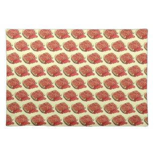 Baked Beans on Toast UK British Cuisine Food Cloth Placemat