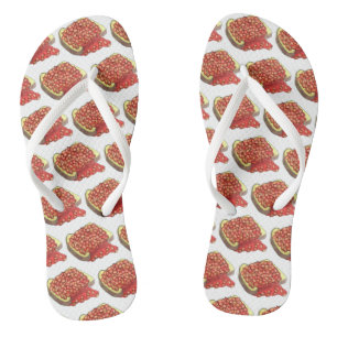 Baked Beans on Toast UK British Cuisine Food Flip Flops