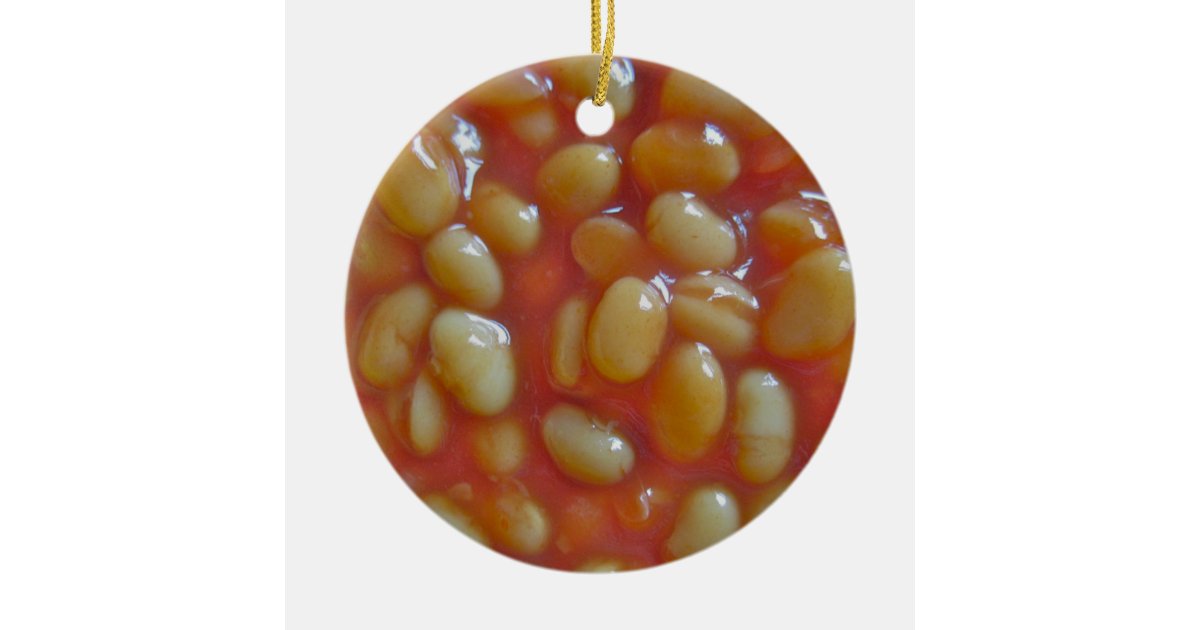 Baked Beans Ornament Zazzle