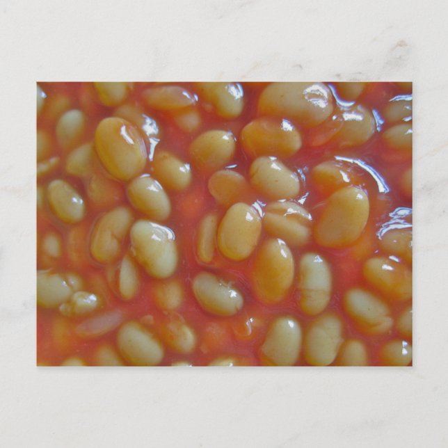 Baked Beans Post Card (Front)