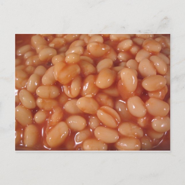 Baked Beans Postcard (Front)