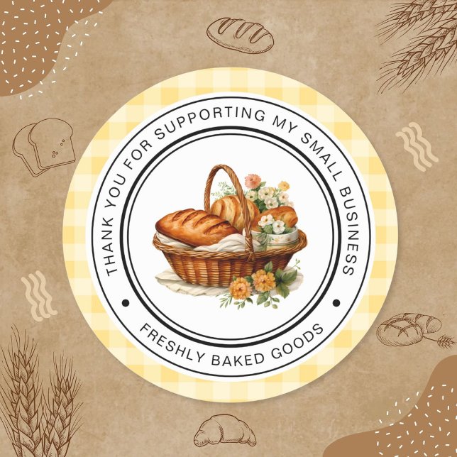 Baked Bread Business Sticker (Creator Uploaded)