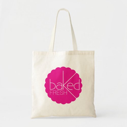 Baked fresh logo bakers bag