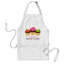 Baked Goods Cupcakes Apron Baked Goods Cupcakes Apron