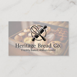Baked Goods   Kitchen Tools Business Card