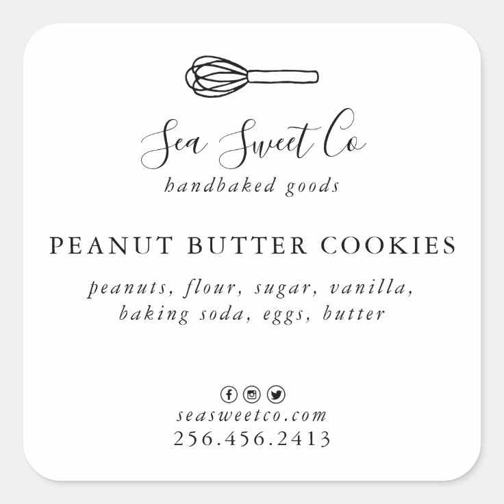 Baked Goods Sticker Zazzle