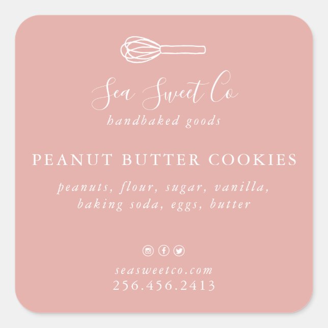 Baked Goods Sticker (Front)