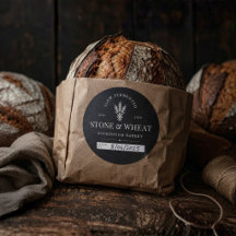 Baked On Artisan Sourdough Bakery Packaging