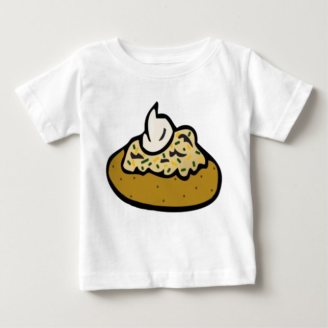 Baked Potato Baby T-Shirt (Front)