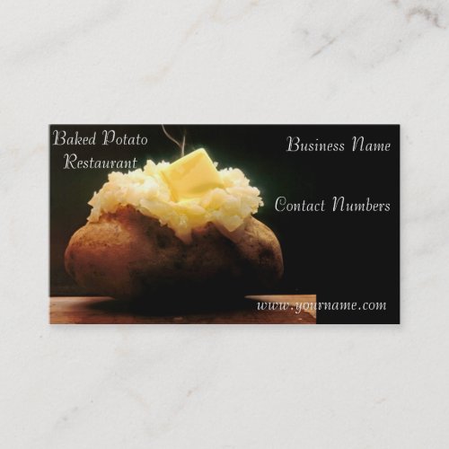 Baked Potato Business Card